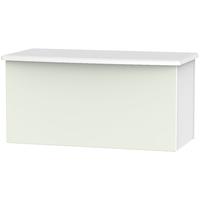 Knightsbridge Kaschmir Matt and White Blanket Box