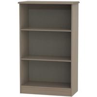 Knightsbridge Toronto Walnut Bookcase - 2 Shelves