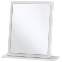 knightsbridge white mirror small