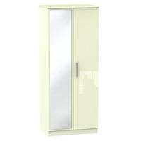 Knightsbridge 2 Door Wardrobe with Mirror Knightsbridge - TALL 2