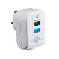 KnightsBridge Hard Wired RCD UK 3 Pin Power Breaker Safety Adaptor