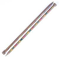 KnitPro 30 cm x 9 mm Symfonie Single Pointed Needles, Multi-Color