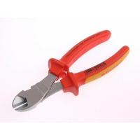 knipex 74 06 180 sb high leverage diagonal cutter chrome plated insula ...