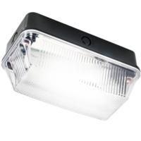 knightsbridge 60w ip65 bc b22d black plastic base clear prismatic diff ...