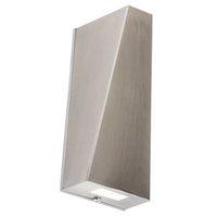 KnightsBridge 3W IP44 LED Stainless Steel Up & Down Wall Light