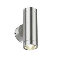 knightsbridge 3w gu10 ip65 led updown wall light