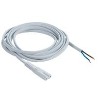 knightsbridge 2m power cord cable for powering ultra slim led striplig ...