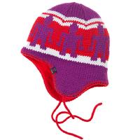 knitted hat purple quality kids boys girls