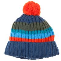 Knitted Beanie Hat - Blue quality kids boys girls