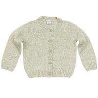 knitted cardigan beige quality kids boys girls