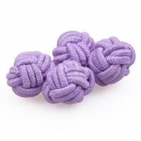 Knot Lilac Cufflinks