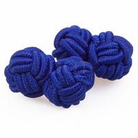 Knot Royal Blue Cufflinks