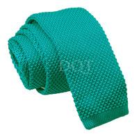 Knitted Teal Tie