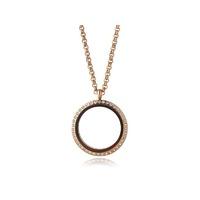 Knight And Day Rose Gold And CZ Birthstone Locket