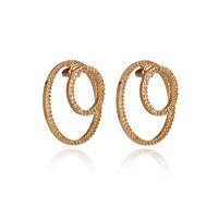 Knight And Day Rose Gold Earrings
