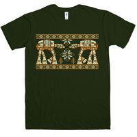 Knitted Jumper Style T Shirt - Snow Walkers