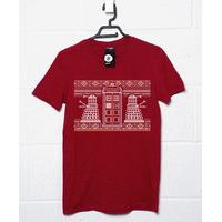 knitted jumper style t shirt dr who