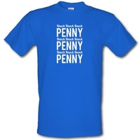 Knock Knock Knock Penny male t-shirt.
