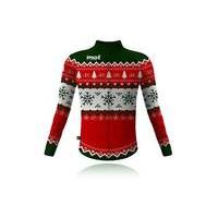 Knight Sportswear Christmas Long Sleeve Jersey | Red/Green - XL