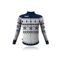 Knight Sportswear Christmas Long Sleeve Jersey | Blue/White - XXL