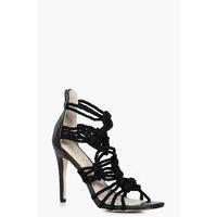 Knot Detail Heel - black