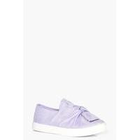 Knot Front Skater - lilac