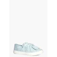 Knot Front Skater - baby blue