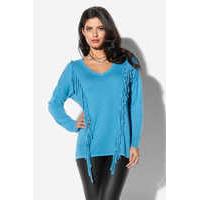 Knitted Tassels Pullover