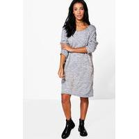 Knitted Dress - grey