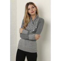 Knitted Jumper in Grey