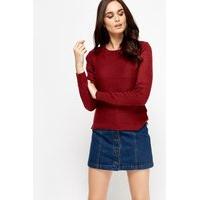 Knitted Basic Pullover