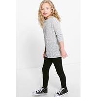 Knitted Jumper & Legging Set - grey