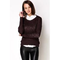 Knit Dipped Hem Pullover