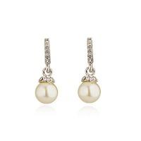 Knight And Day Rhodium And Crystal Pearl