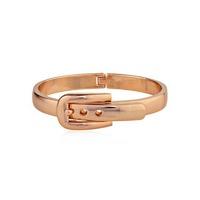 Knight & Day Rose Gold Buckle Bangle