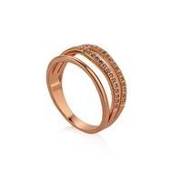 Knight And Day Rose Gold Tri-Band Ring