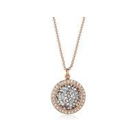 Knight And Day Rose Gold Cal Necklace