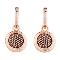 Knight & Day Rose Gold Drop Earringss