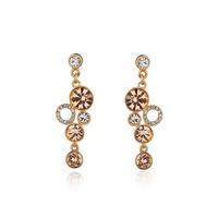Knight And Day Rose Gold Light Peach Earrings