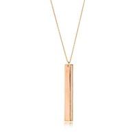 Knight And Day Rose Gold Juni Minimalist Necklace