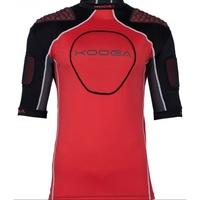 kooga ips barricade junior protection top blackred small boys