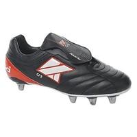 KOOGA CS-3 Low Cut Soft Toe Rugby Boots [black]-UK 6