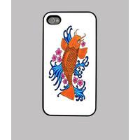 koi with water and blossoms