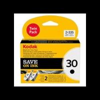 Kodak No.30 / 3958030 Original Black Ink Cartridge Twin Pack