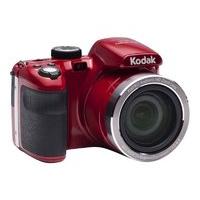 kodak pixpro az421 16mp 42x zoom red camera kit inc 16gb sdhc card cas ...