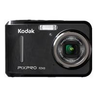 kodak pixpro fz43 camera 16mp 4xzoom 27lcd 27mm wide aa batteries blac ...