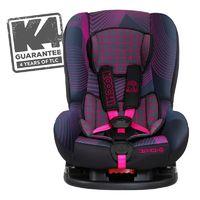 Koochi Kickstart 2 Group 1 Car Seat-Pink Hyperwave (New)