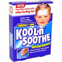 Kool n Soothe Soft Gel Sheets For Children (4)