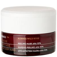 Korres Face Care Wild Rose Peeling Mask AHA 10% 40ml