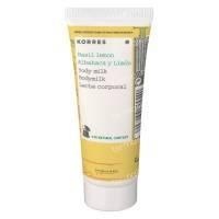 korres bodymilk basil lemon 40 ml